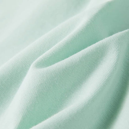 Kinder-T-Shirt mit Flügelärmeln Helles Minzgrün 128