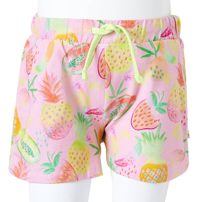 Kindershorts mit Kordelzug Zartrosa 140