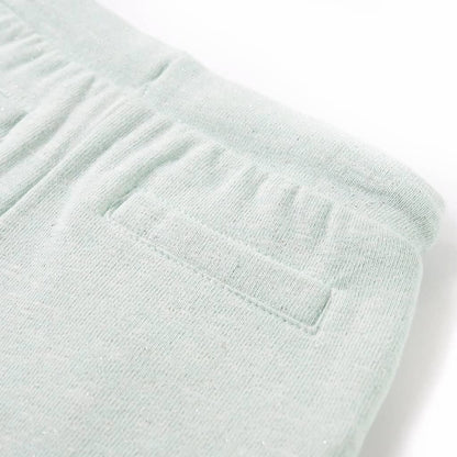 Kindershorts mit Kordelzug Helles Minzgrün 116