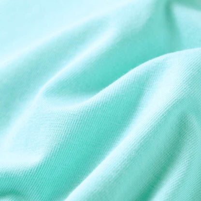 Kinder-T-Shirt Helles Minzgrün 128