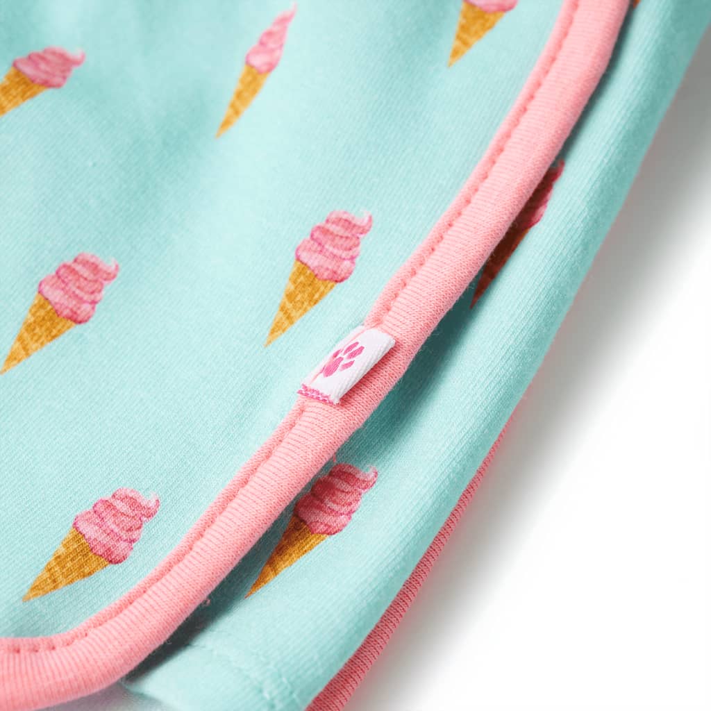 Kindershorts mit Kordelzug Helles Minzgrün 140