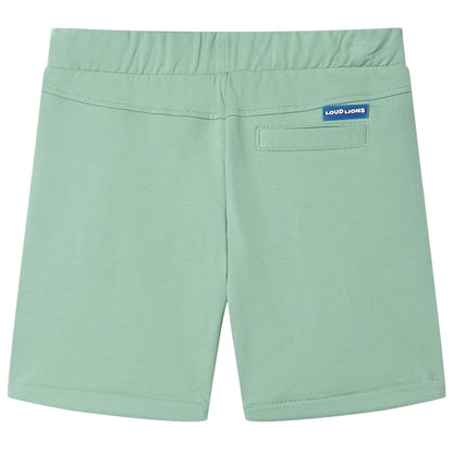 Kindershorts mit Kordelzug Helles Khaki 128