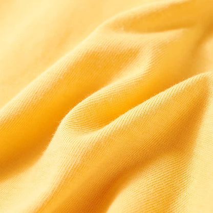 Kinder-T-Shirt Helles Ocker 92