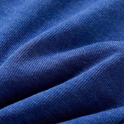 Kindershorts mit Kordelzug Blau Melange 128