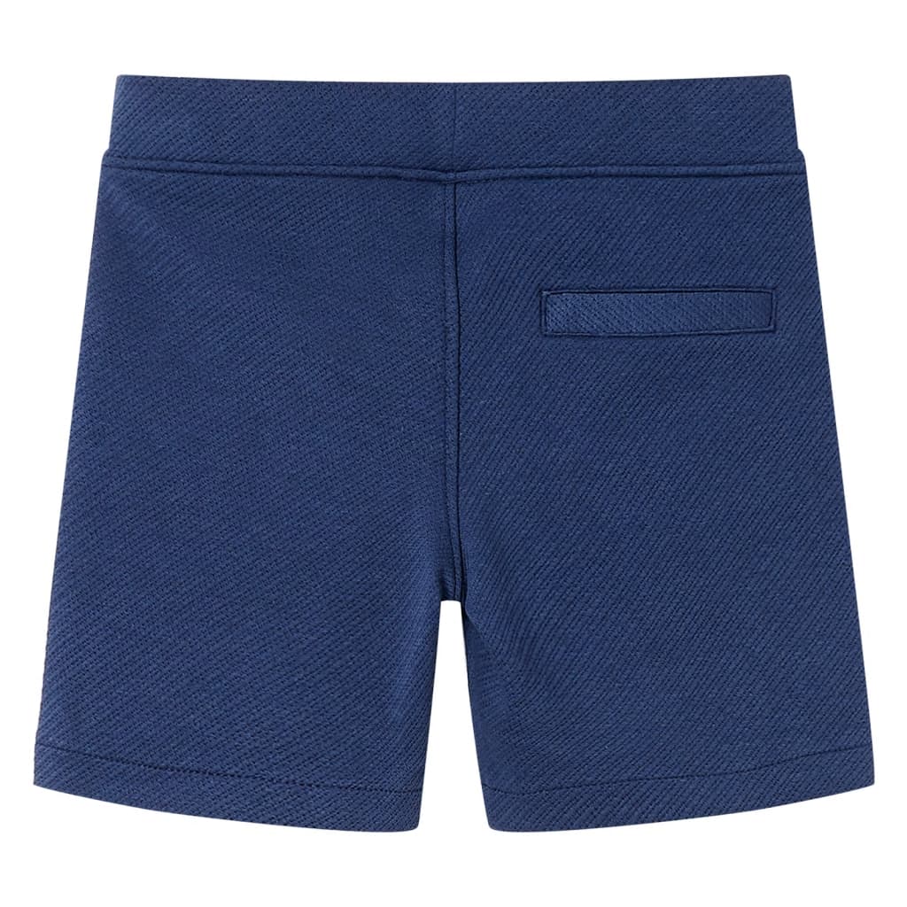 Kindershorts mit Kordelzug Dunkelblau 104