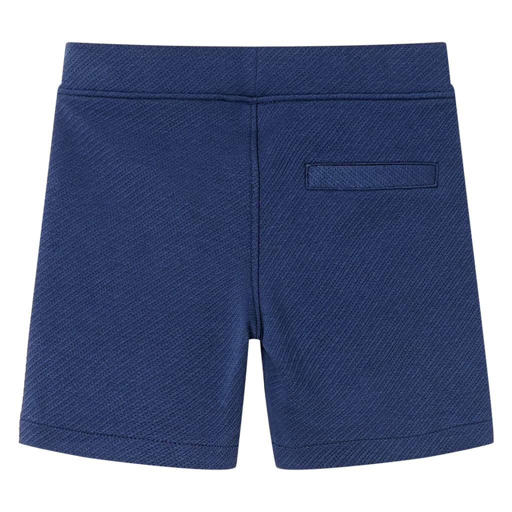 Kindershorts mit Kordelzug Dunkelblau 116