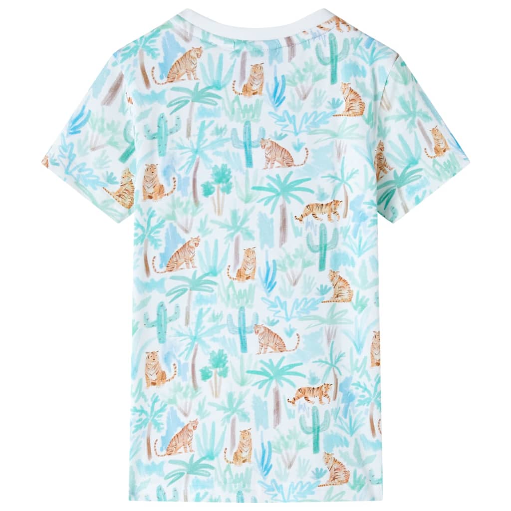 Kinder-T-Shirt Ecru 140