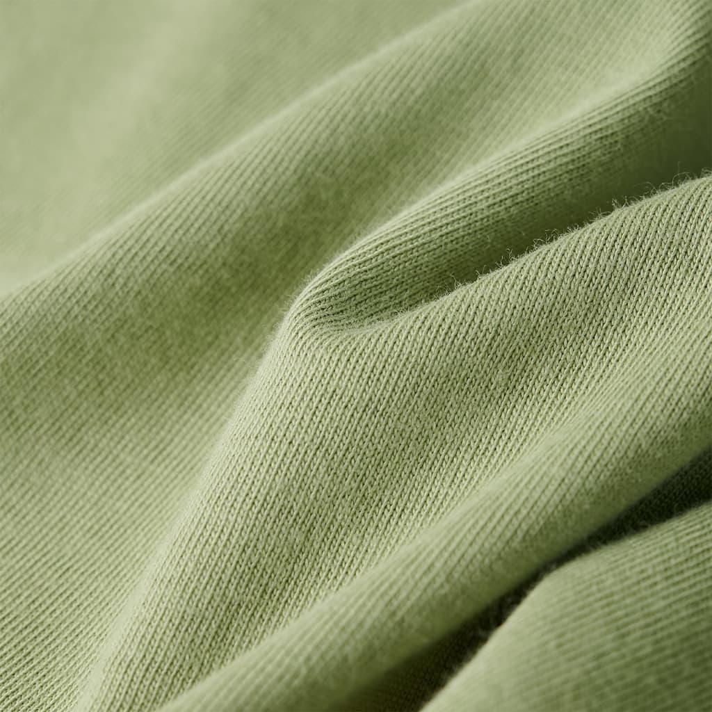 Kinder-T-Shirt Helles Khaki 140