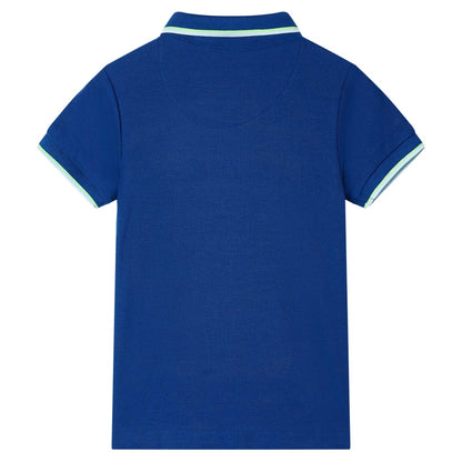 Kinder-Poloshirt Dunkelblau 104