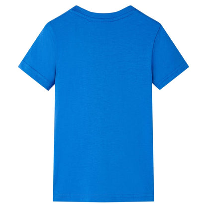 Kinder-T-Shirt Blau 104