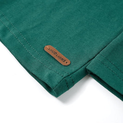 Kinder-Langarmshirt Grün 92