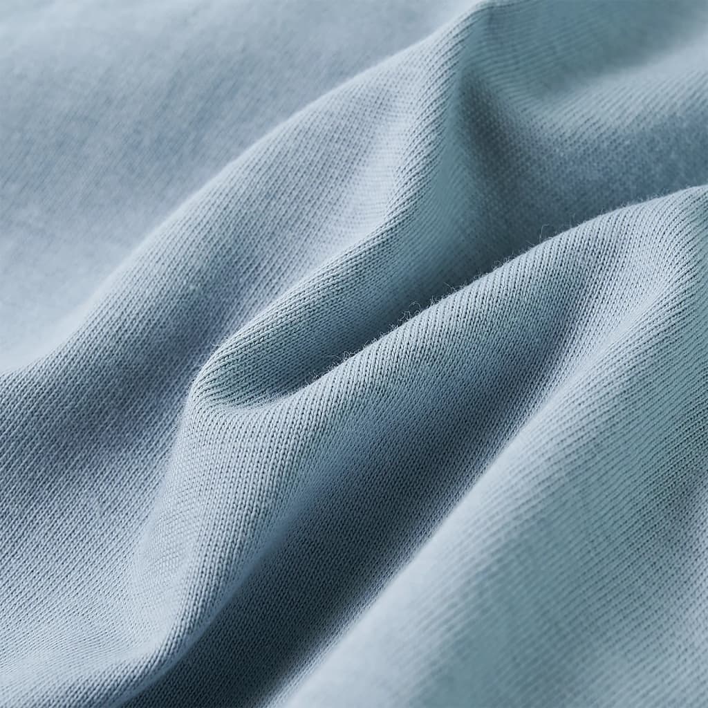 Kinder-Langarmshirt Hellblau 104