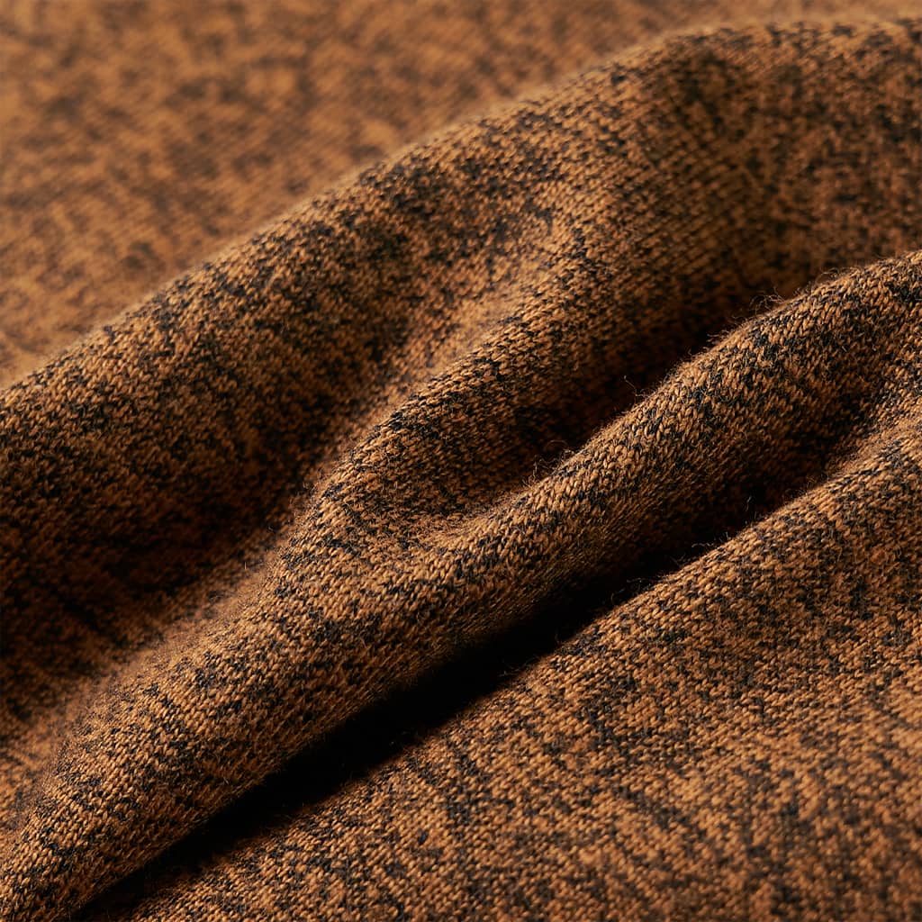 Kinder-Langarmshirt Cognac Melange 104