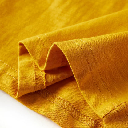 Kinder-Langarmshirt Ocker 104