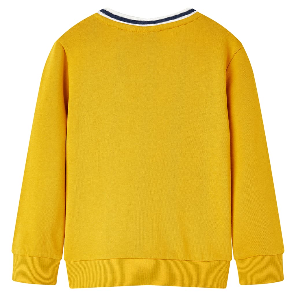 Kinder-Sweatshirt Ocker 116