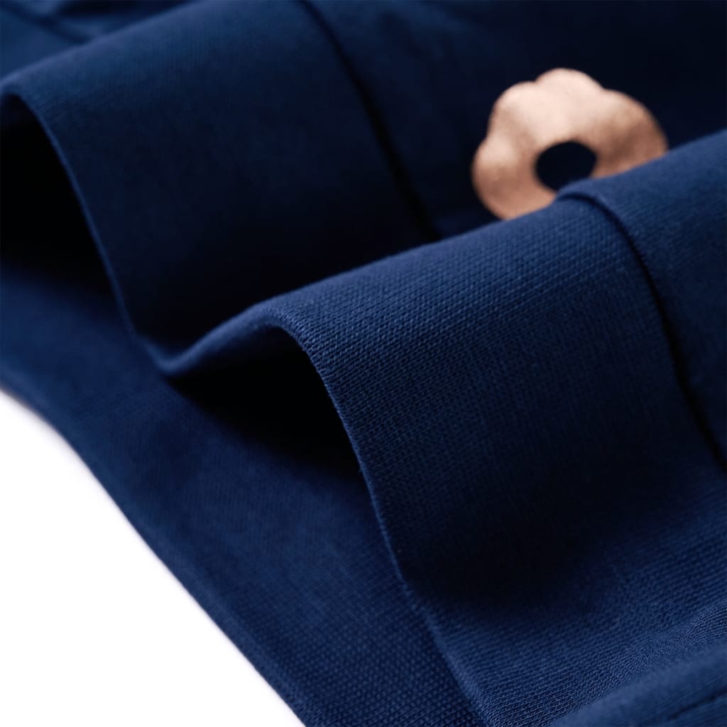 Kinder-Sweatshirt Marineblau 128