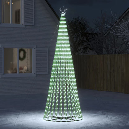 LED Weihnachtsbaum 688 LEDs Kaltweiß 300 cm