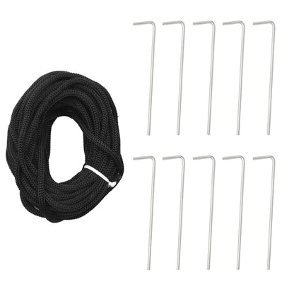 LED-Weihnachtsbaum mit Erdspießen 570 LEDs Warmweiß 300 cm