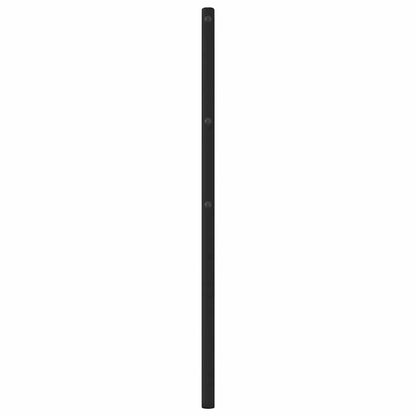 Ersatz-Kopfteil Metall Schwarz 120 cm