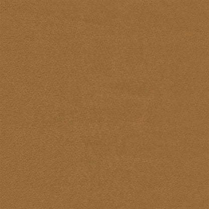 3-tlg. Sofagarnitur mit Kissen Braun Samt