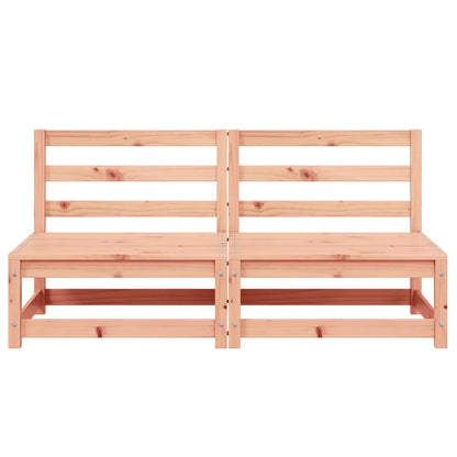 Gartensofas ohne Armlehnen 2 Stk. 70x70x67 cm Douglasienholz