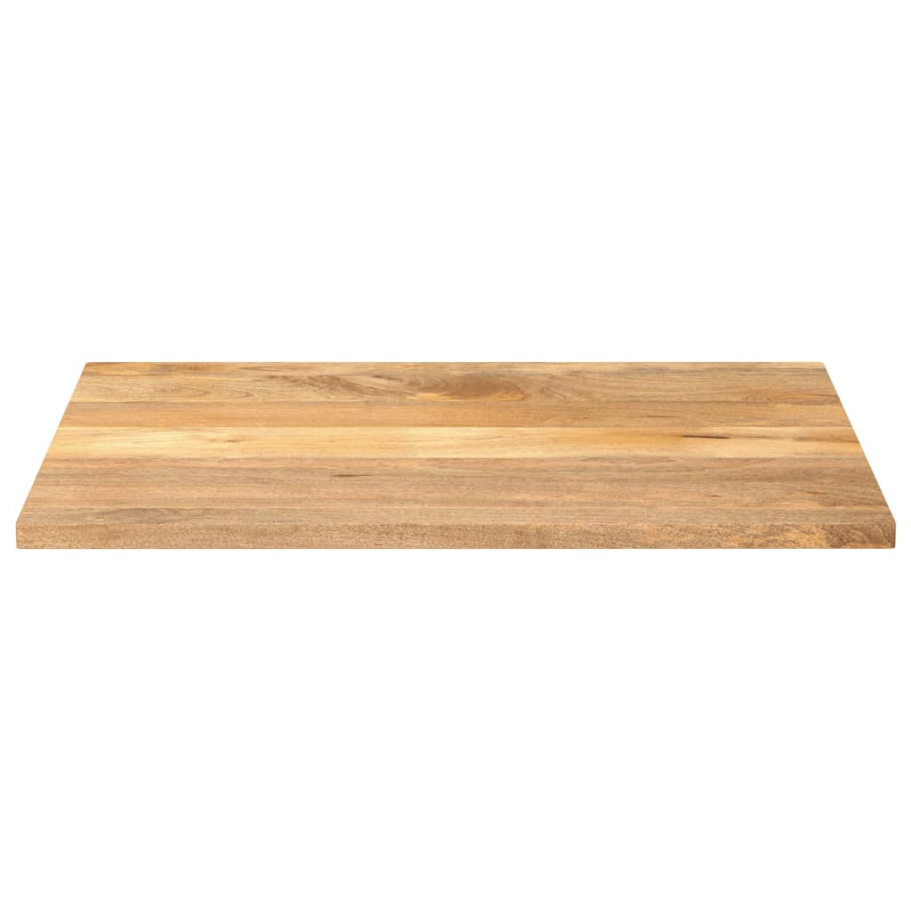 Tischplatte 100x80x2,5 cm Rechteckig Massivholz Mango