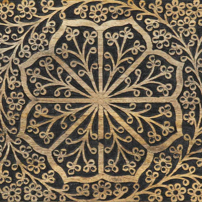 Nachttisch 50x33x60 cm Massivholz Mango