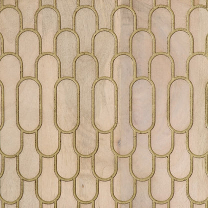 Waschbeckenunterschrank 62x33x58 cm Massivholz Mango