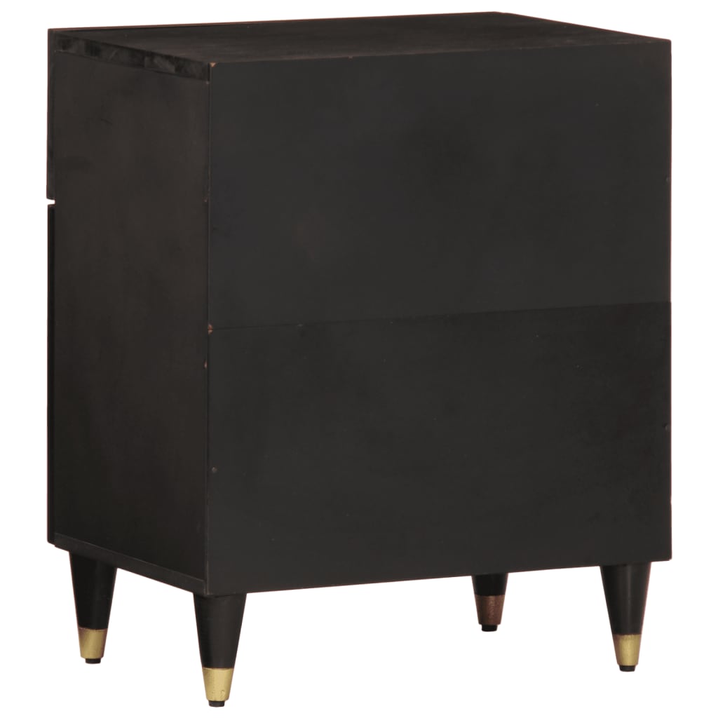 Nachttisch 50x33x60 cm Massivholz Mango