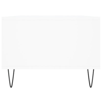 Couchtisch Weiß 90x50x36,5 cm Holzwerkstoff