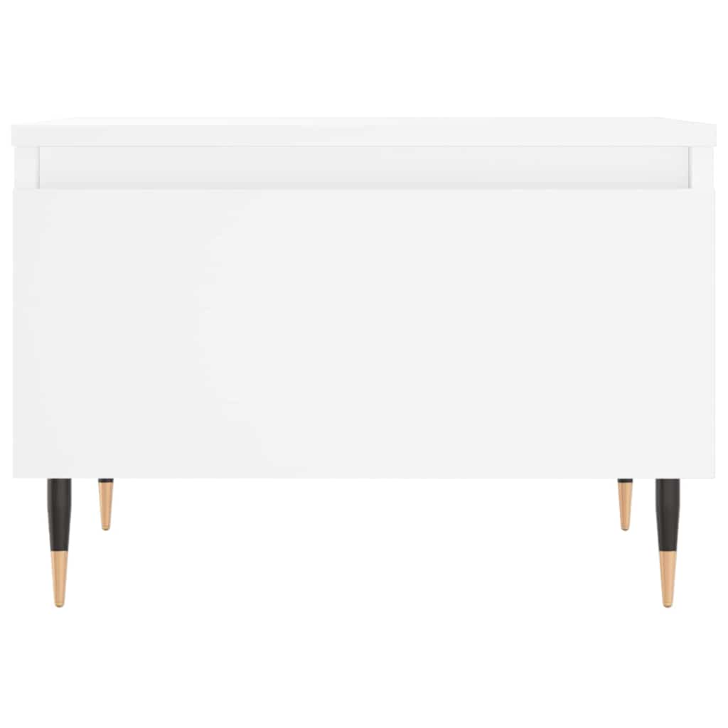 Couchtisch Weiß 50x46x35 cm Holzwerkstoff