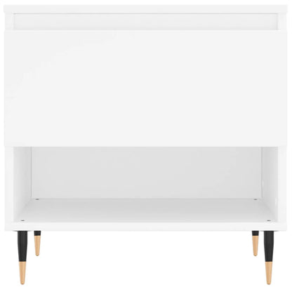 Couchtisch Weiß 50x46x50 cm Holzwerkstoff