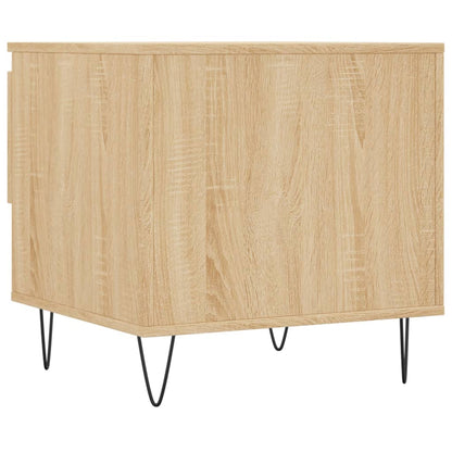 Couchtische 2 Stk. Sonoma-Eiche 50x46x50 cm Holzwerkstoff