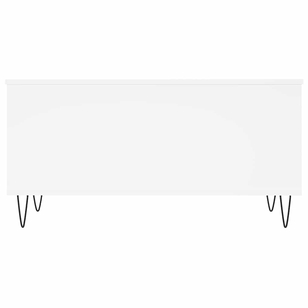 Couchtisch Weiß 90x44,5x45 cm Holzwerkstoff