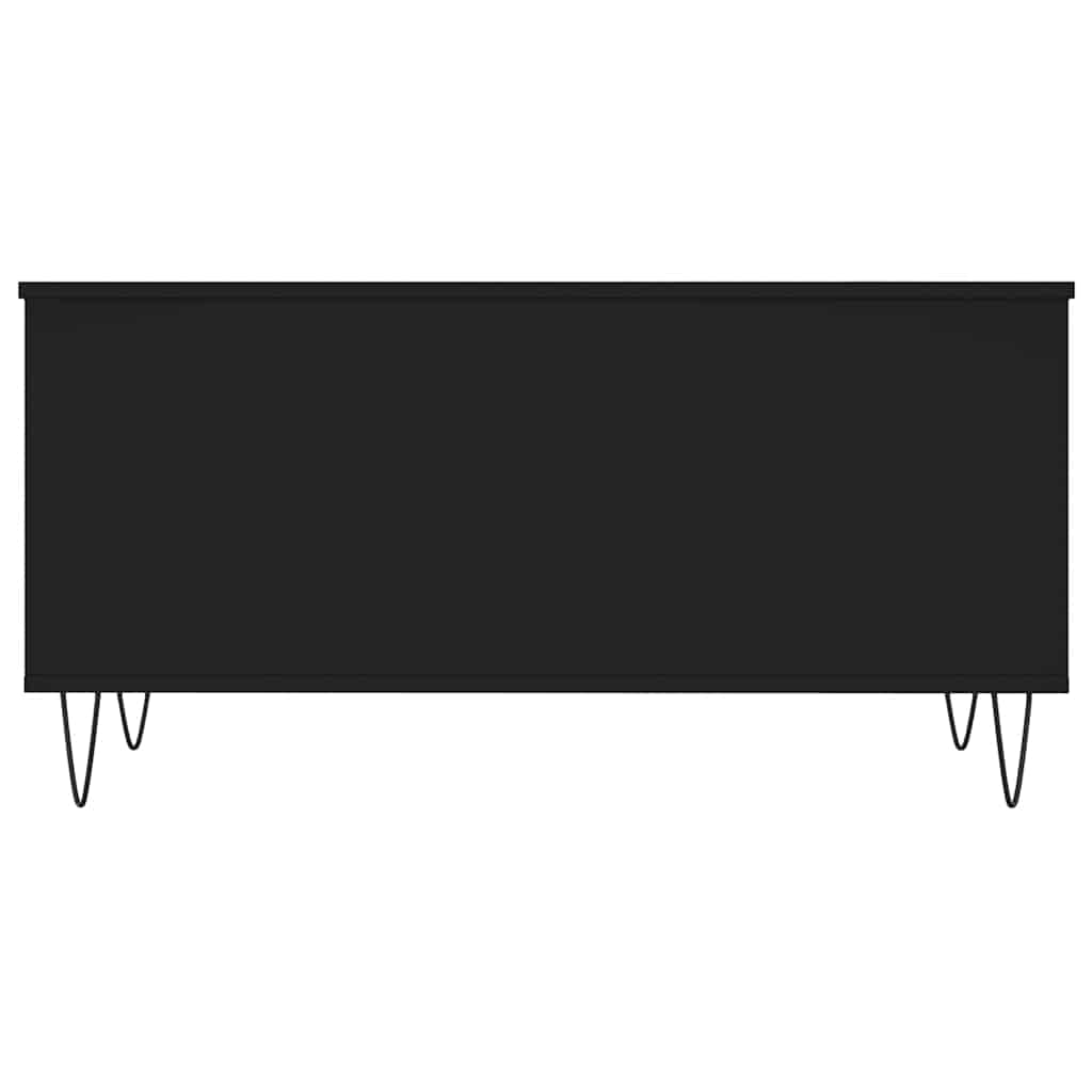 Couchtisch Schwarz 90x44,5x45 cm Holzwerkstoff