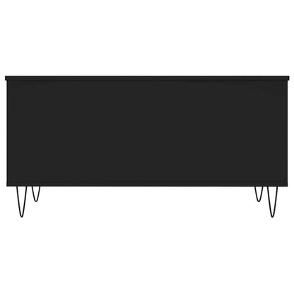 Couchtisch Schwarz 90x44,5x45 cm Holzwerkstoff