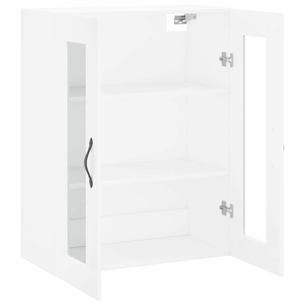 Wandschrank Weiß 69,5x34x90 cm Holzwerkstoff
