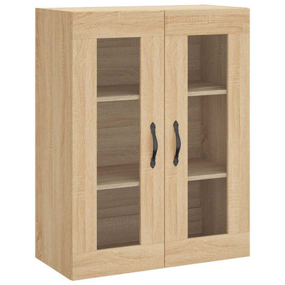 Wandschrank Sonoma-Eiche 69,5x34x90 cm Holzwerkstoff