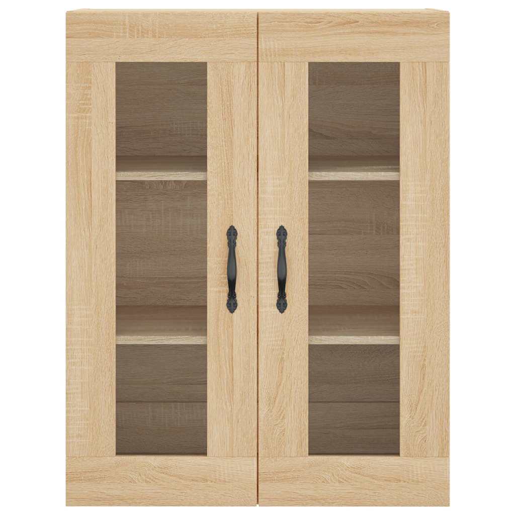 Wandschrank Sonoma-Eiche 69,5x34x90 cm Holzwerkstoff