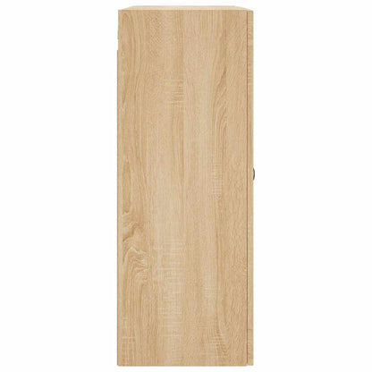 Wandschrank Sonoma-Eiche 69,5x34x90 cm Holzwerkstoff