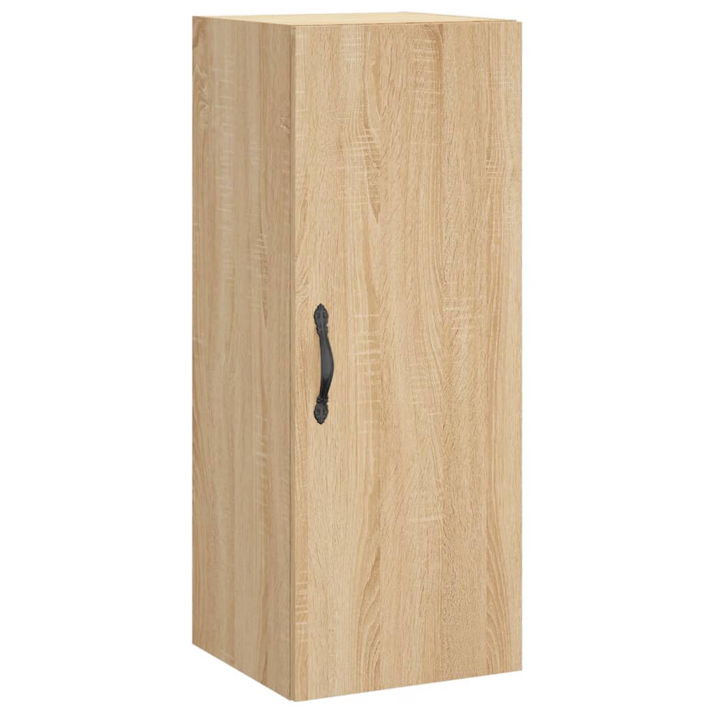 Wandschrank Sonoma-Eiche 34,5x34x90 cm Holzwerkstoff