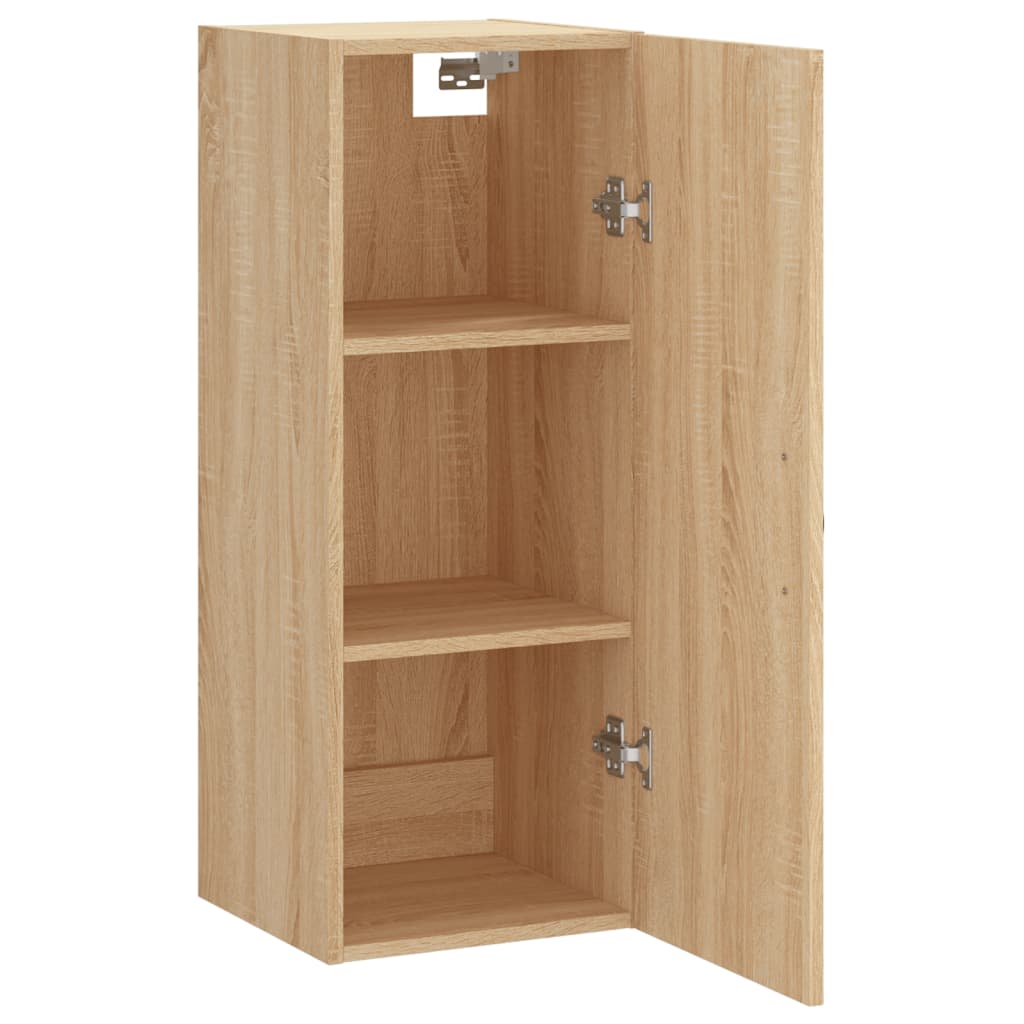 Wandschrank Sonoma-Eiche 34,5x34x90 cm Holzwerkstoff