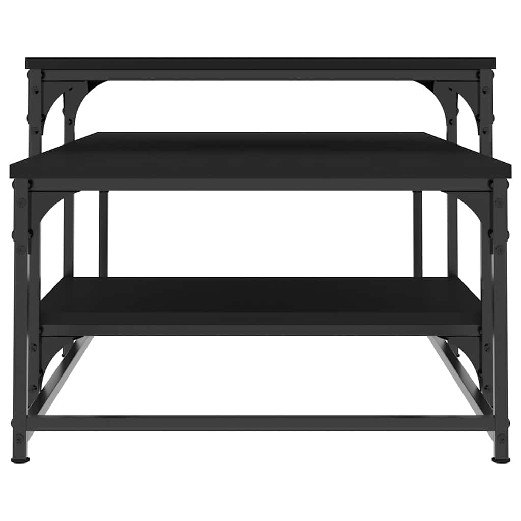 Couchtisch Schwarz 102x60x45 cm Holzwerkstoff