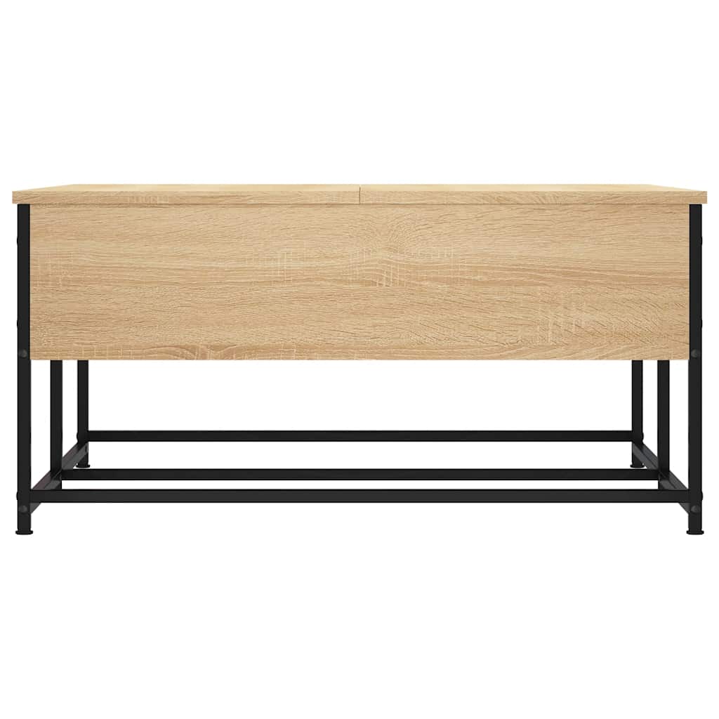 Couchtisch Sonoma-Eiche 80x80x40 cm Holzwerkstoff