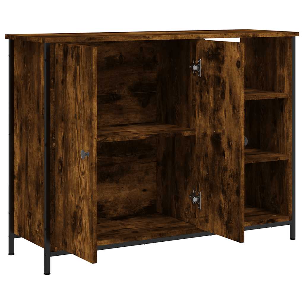 Sideboard Räuchereiche 100x33x75 cm Holzwerkstoff