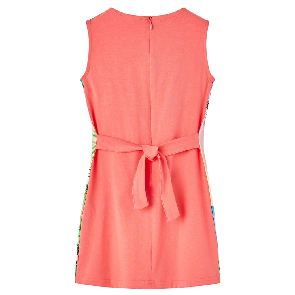 Kinderkleid Korallenrosa 140