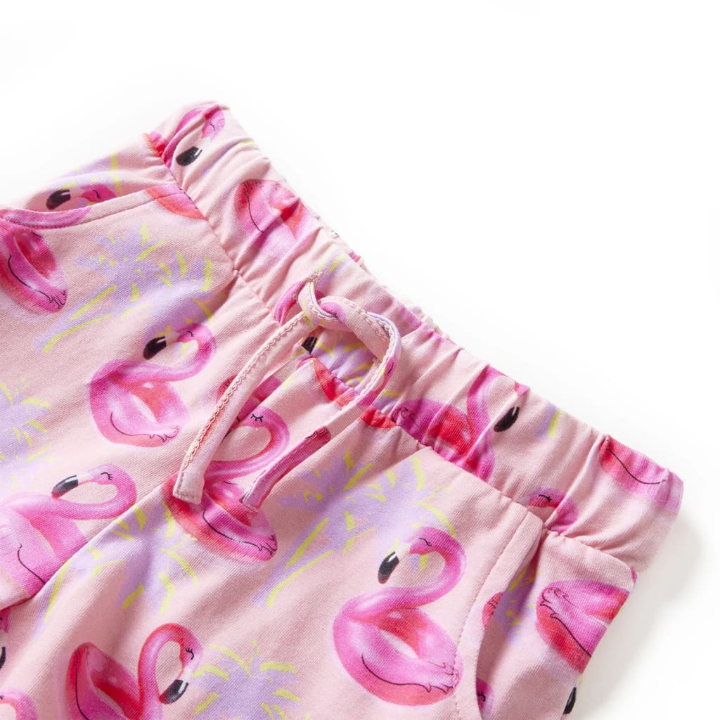 Kindershorts mit Kordelzug Hellrosa 116