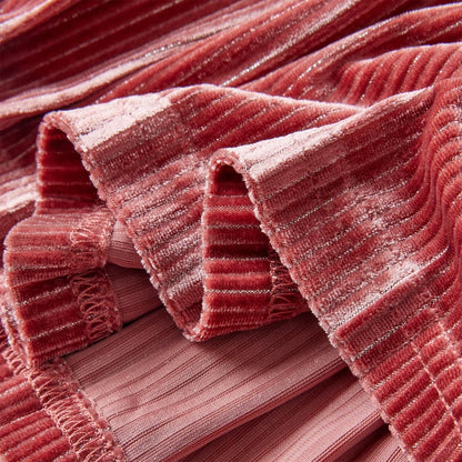 Kinder-Faltenrock Mittelrosa 140