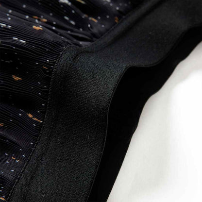 Kinder-Stufenrock mit Rüschen Schwarz 104