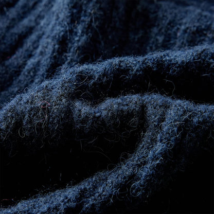 Kinder-Strickjacke Marineblau 116